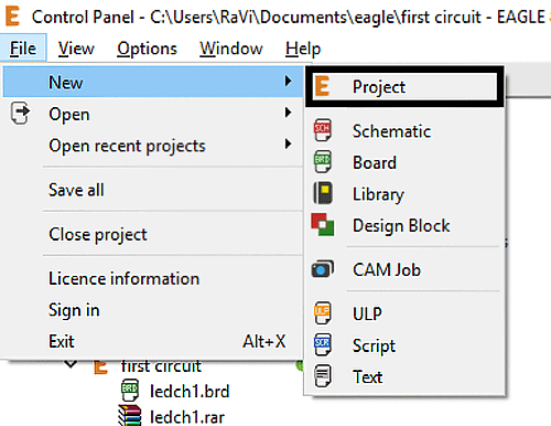 Drawing Schematics on EAGLE PCB Designing Software