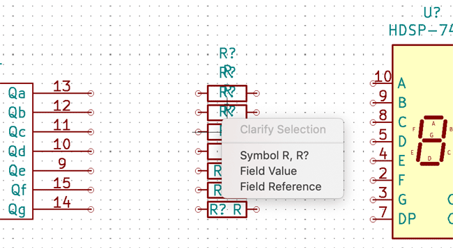 Hotkeys in KiCad