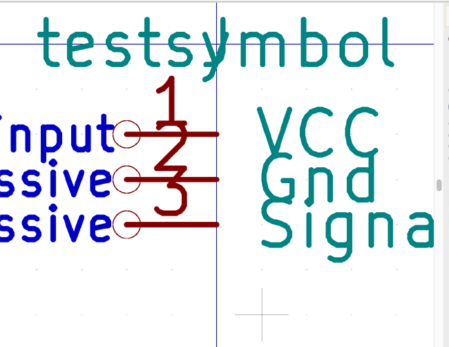 Labelled KiCad EEschema