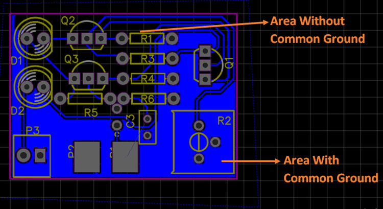 PCB Common  Ground Plane