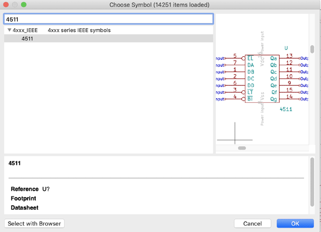 Placing Components in KiCad