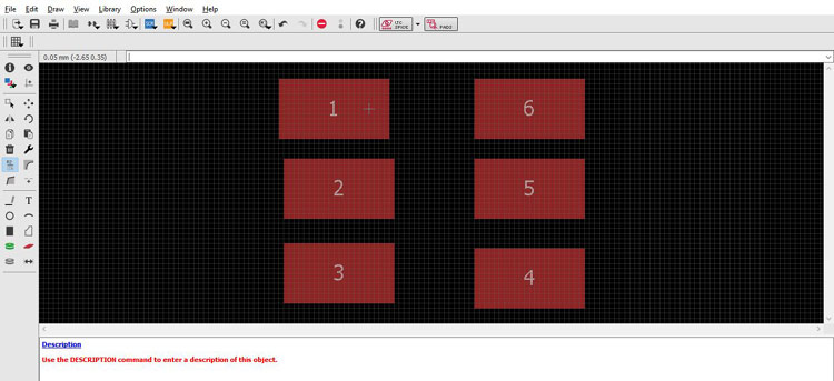 Creating schematic symbols and custom footprints in EAGLE CAD